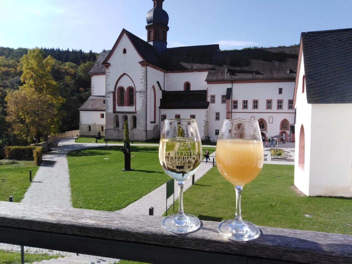 Rheingau Und Weltkulturerbe Mittelrheintal Erleben - Ferienappartement In Winkel Эстрих-Винкель Экстерьер фото